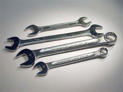 types of open end wrenches